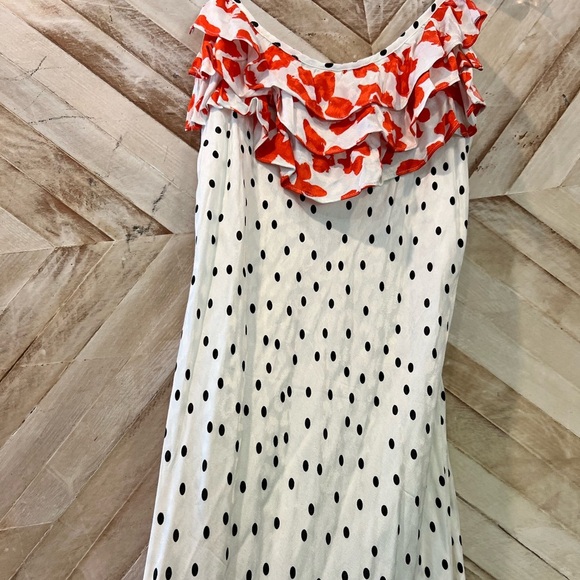 Rixo Dresses Rixo X Target Polka Dot Ruffle Maxi Slip Dress Size Small NWT - Picture 6 of 10